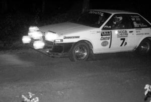 Niall Leslie / Brian Maxwell took 10th overall, 1st in P class in their Toyota Corolla GTS.