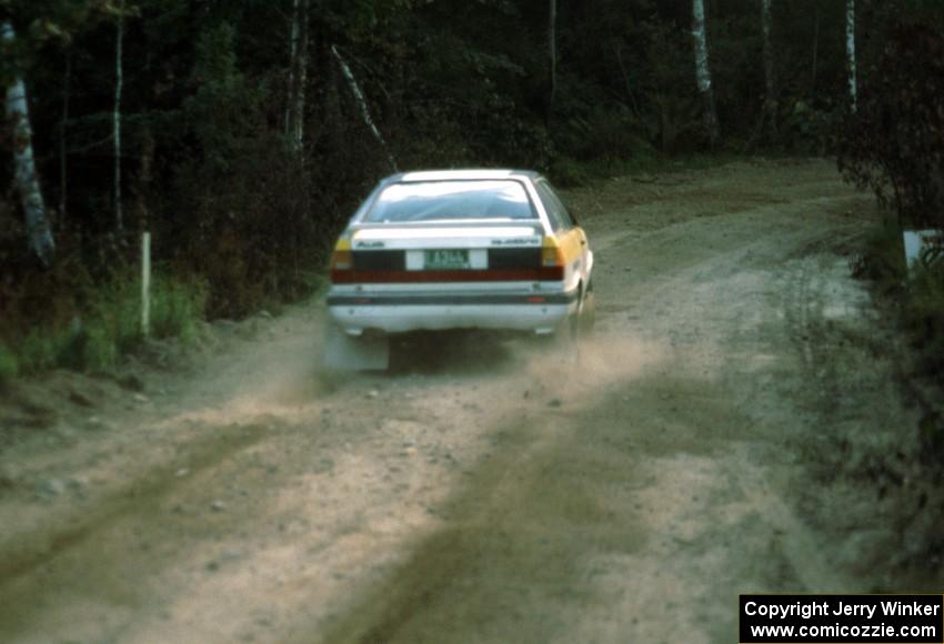 Paul Choinere won his first Ojibwe Pro Rally in 1988. Scott Weinheimer was his co-driver that year.