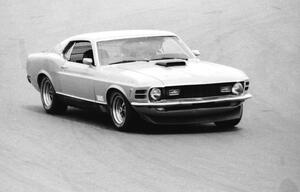Ray Bowden's Ford Mustang Boss 302 at Raceway Park