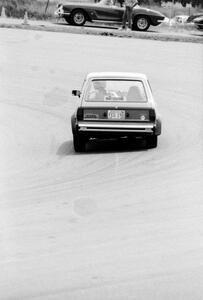 Chris and Gene 'Dutch' Dresher ran this Ford Fiesta at Raceway Park