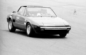 Doug and Connie Lindman raced this Fiat X1/9 at Raceway Park