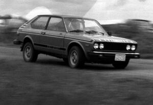 Guy Lender's Fiat 128 Sport at Forest Lake go-kart track