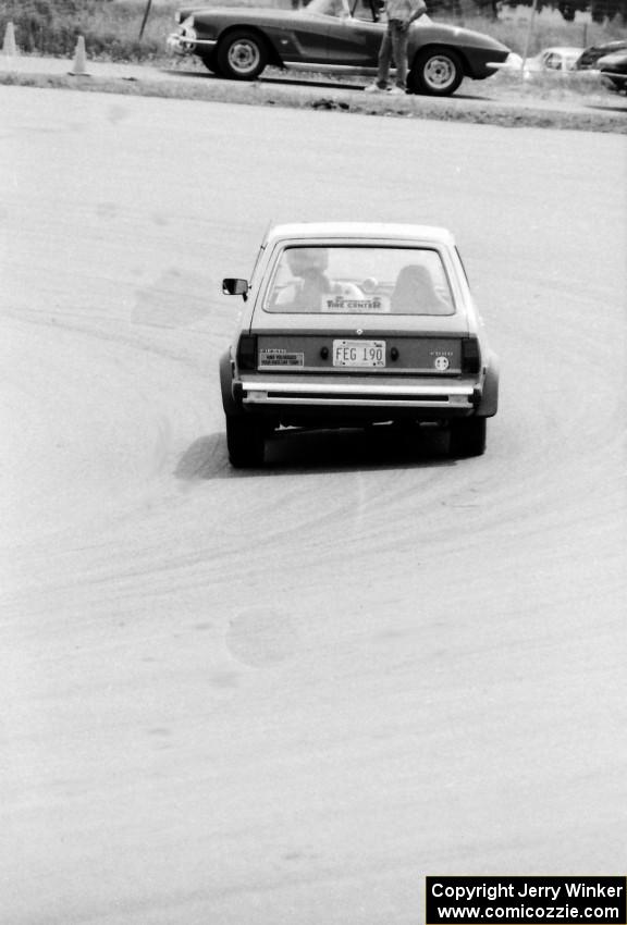 Chris and Gene 'Dutch' Dresher ran this Ford Fiesta at Raceway Park