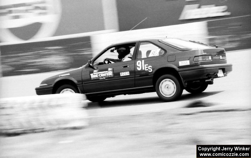 Todd Freeman's Acura Integra at Raceway Park