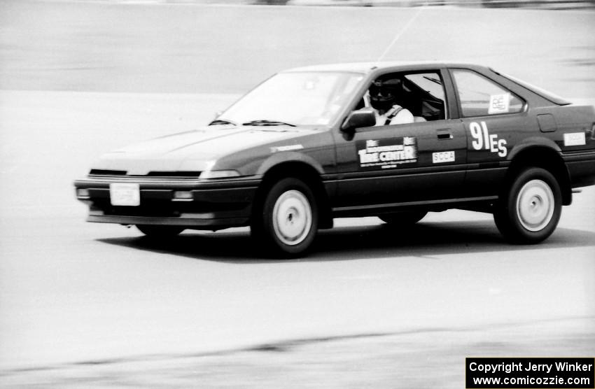 Todd Freeman's Acura Integra at Raceway Park