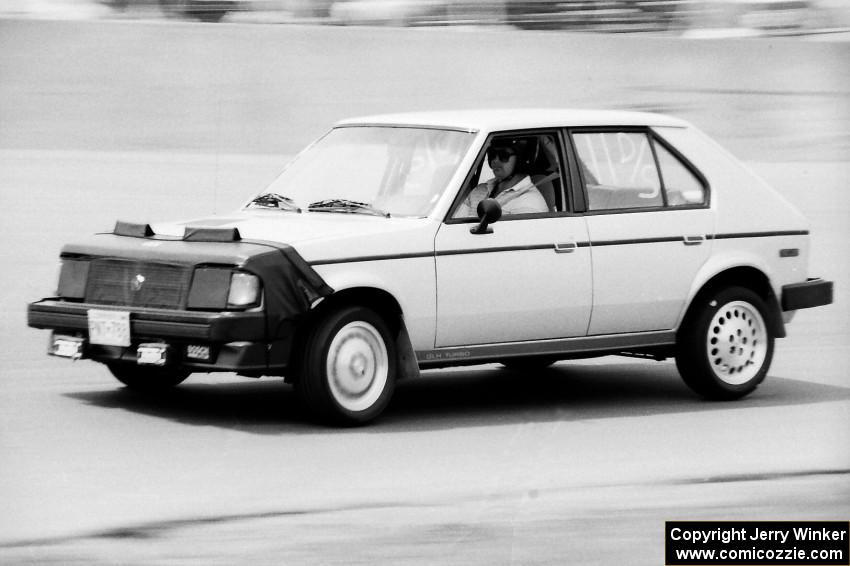 Mark Utecht's Dodge Omni GLH at Raceway Park