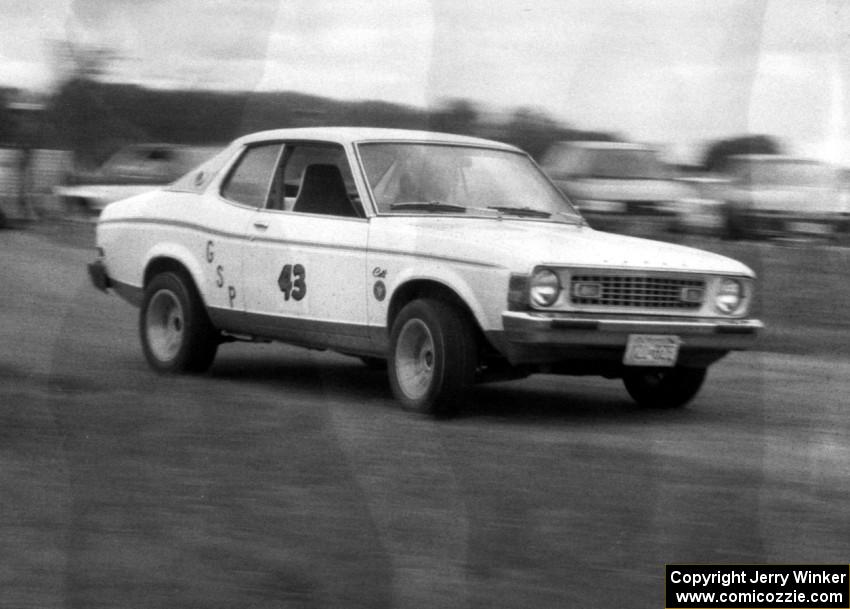 John Glowaski's Dodge Colt at Forest Lake go-kart track