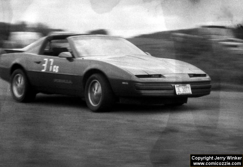 Ken Dye's Pontiac Firebird at Forest Lake go-kart track