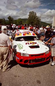 Garen Shrader / Michael Fennell Mitsubishi Lancer Evo IV at parc expose