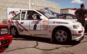 Frank Sprongl / Dan Sprongl Ford Escort Cosworth RS at parc expose