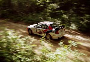 Garen Shrader / Michael Fennell Mitsubishi Lancer Evo IV on SS2 (Bunker Pond Out)