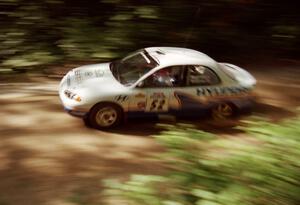 Doug Shepherd / Ralph Beckman Hyundai Elantra on SS2 (Bunker Pond Out)