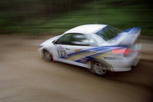 Vinnie Frontinan / Luis Teixeira Mitsubishi Lancer Evo IV on SS2 (Bunker Pond Out)