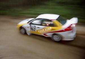 Keith Townsend / Ian McEwen Mitsubishi Lancer Evo IV on SS2 (Bunker Pond Out)