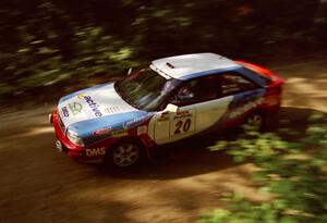 George Plsek / Renn Phillips Audi S2 Quattro on SS2 (Bunker Pond Out)