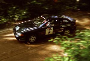 Lauchlin O'Sullivan / Paula Gibeault Mitsubishi Eclipse GSX on SS2 (Bunker Pond Out)