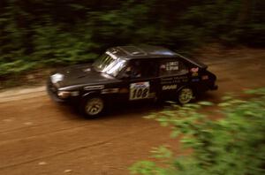 Jerry Sweet / Stuart Spark SAAB 99EMS on SS2 (Bunker Pond Out)