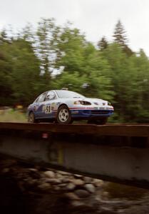 Doug Shepherd / Ralph Beckman Hyundai Elantra View on the last bridge on SS4 (East Town E.)