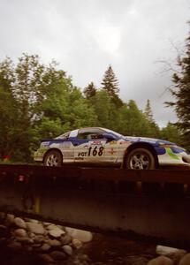 Celsus Donnelly / Paul Donnelly Eagle Talon TSi View on the last bridge on SS4 (East Town E.)