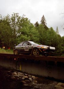 Lon Peterson / Bill Gutzmann Subaru Impreza on SS4 (East Town E.)