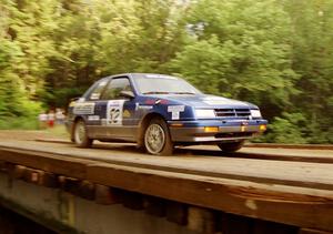 Mike Hurst / Rob Bohn Dodge Shadow GT on SS4 (East Town E.)