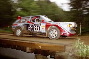 Jose Vicente / Eduardo Besada VW Fox Kit Car on SS4 (East Town E.)