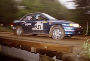 Don Kennedy / Keith Kennedy Subaru Impreza on SS4 (East Town E.)