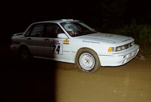 Ramana Lagemann / Bill Washburn Mitsubishi Galant VR-4 on SS4 (East Town E.)