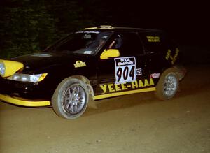 John Drislane / Paul Geary Mitsubishi Mirage on SS4 (East Town E.)