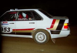 John Keaney / Barry Smith Audi 4000 Quattro on SS4 (East Town E.)