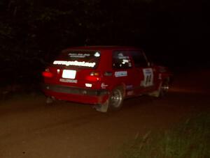 J.B. Niday / Diane Sargent VW GTI on SS4 (East Town E.)