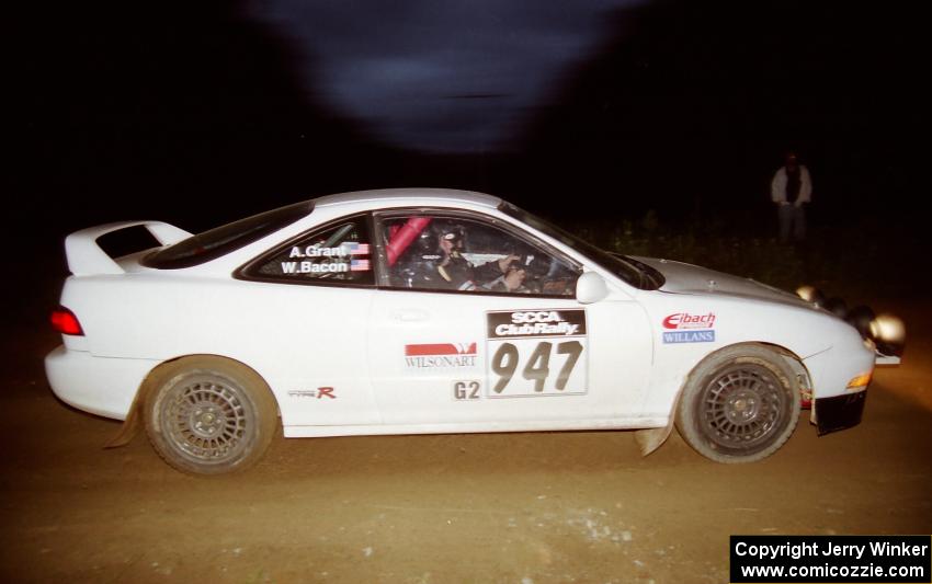 William Bacon / Alan Grant Acura Integra Type-R  on SS4 (East Town E.)