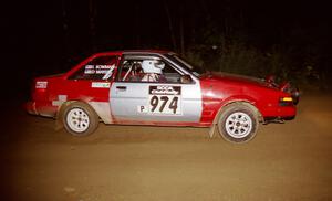 Damon Mayers / Lynn Bounam Toyota Corolla on SS4 (East Town E.)