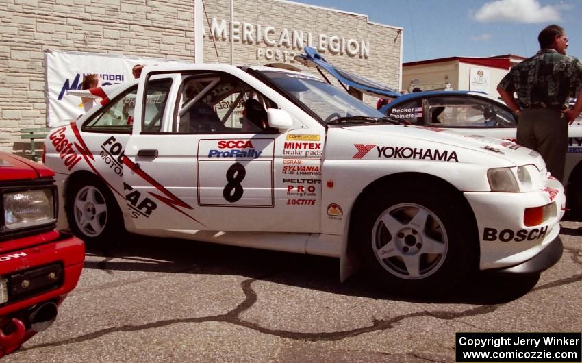 Frank Sprongl / Dan Sprongl Ford Escort Cosworth RS at parc expose