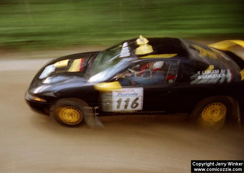 Tom Lawless / Brendan Lawless Mitsubishi Eclipse GSX on SS2 (Bunker Pond Out)