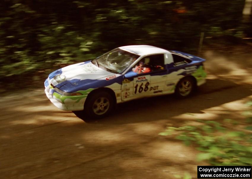 Celsus Donnelly / Paul Donnelly Eagle Talon TSi on SS2 (Bunker Pond Out)
