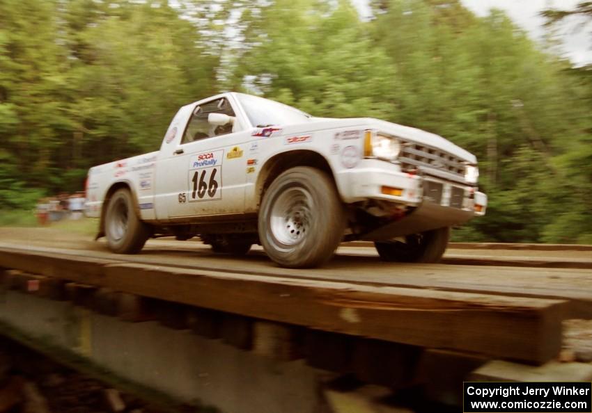 John Daubenmier / Stan Rosen Chevy S-10 on SS4 (East Town E.)