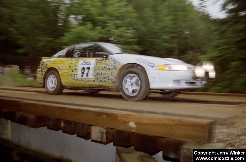 Paul Dubinsky / Yvon Dubinsky Eagle Talon on SS4 (East Town E.)