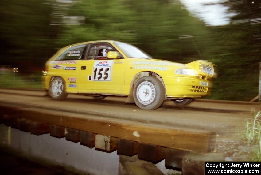 Padraig Purcell / Patrick McGrath Vauxhall Astra on SS4 (East Town E.)