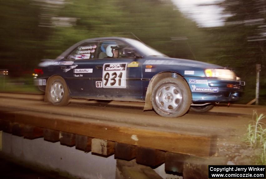 Don Kennedy / Keith Kennedy Subaru Impreza on SS4 (East Town E.)