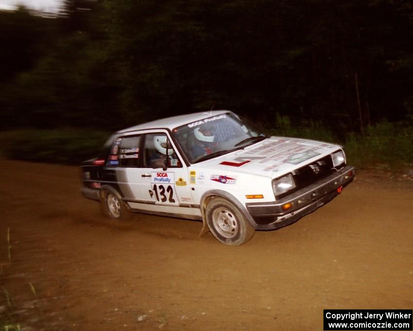 William Tremmel / Peter Coleman VW Jetta on SS4 (East Town E.)