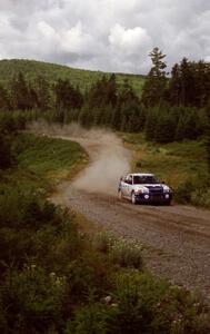 Karl Scheible / Russ Hughes Mitsubishi Lancer Evo V on SS6 (Parmachenee West)