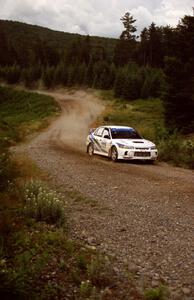 Vinnie Frontinan / Luis Teixeira Mitsubishi Lancer Evo IV on SS6 (Parmachenee West)