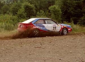 George Plsek / Ronan Burke Audi S2 Quattro on SS7 (Parmachenee East)