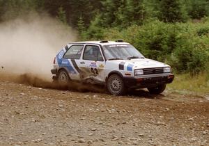 Eric Burmeister / Mark Buskirk VW GTI on SS7 (Parmachenee East)