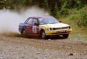 Dean Fry / Greg Usavage Subaru Legacy on SS7 (Parmachenee East)