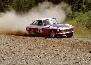 Phil Smith / Dallas Smith MGB-GT on SS7 (Parmachenee East)