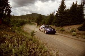 Bryan Hourt / Tom Tighe Honda Civic on SS6 (Parmachenee West)