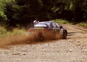 Tom McGeer / Mark Williams Subaru Impreza on SS7 (Parmachenee East)