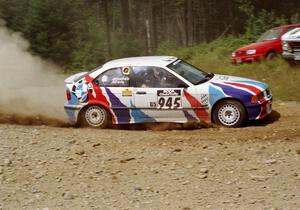 Rick Davis / Marc Goldfarb BMW M 318ti on SS6 (Parmachenee West)